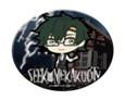 (Goods) SEEK at MEKAKUCITY Sparkle Button Badge (Seto) 76mm