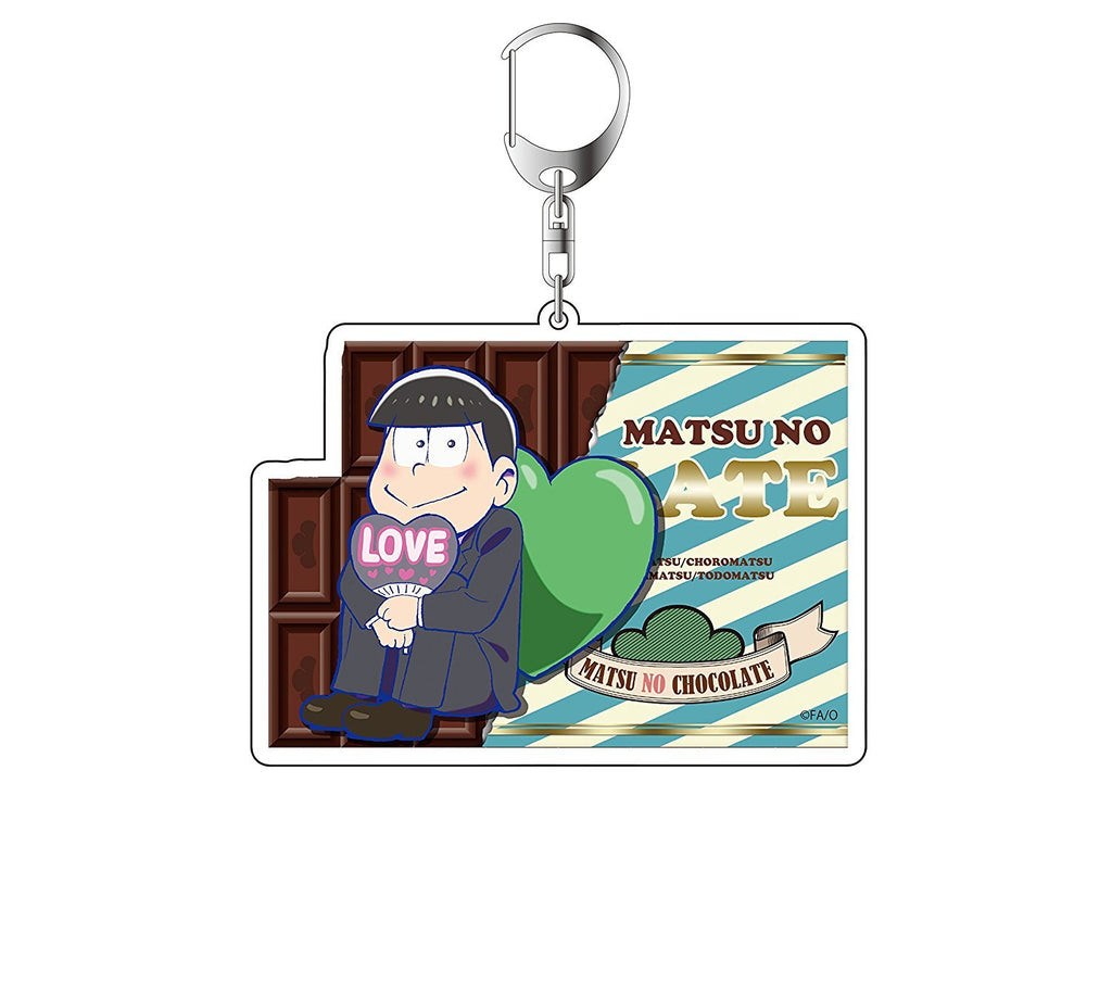 (Goods) Osomatsu-san: LOVEMATSU Acrylic Key Chain (Choromatsu）