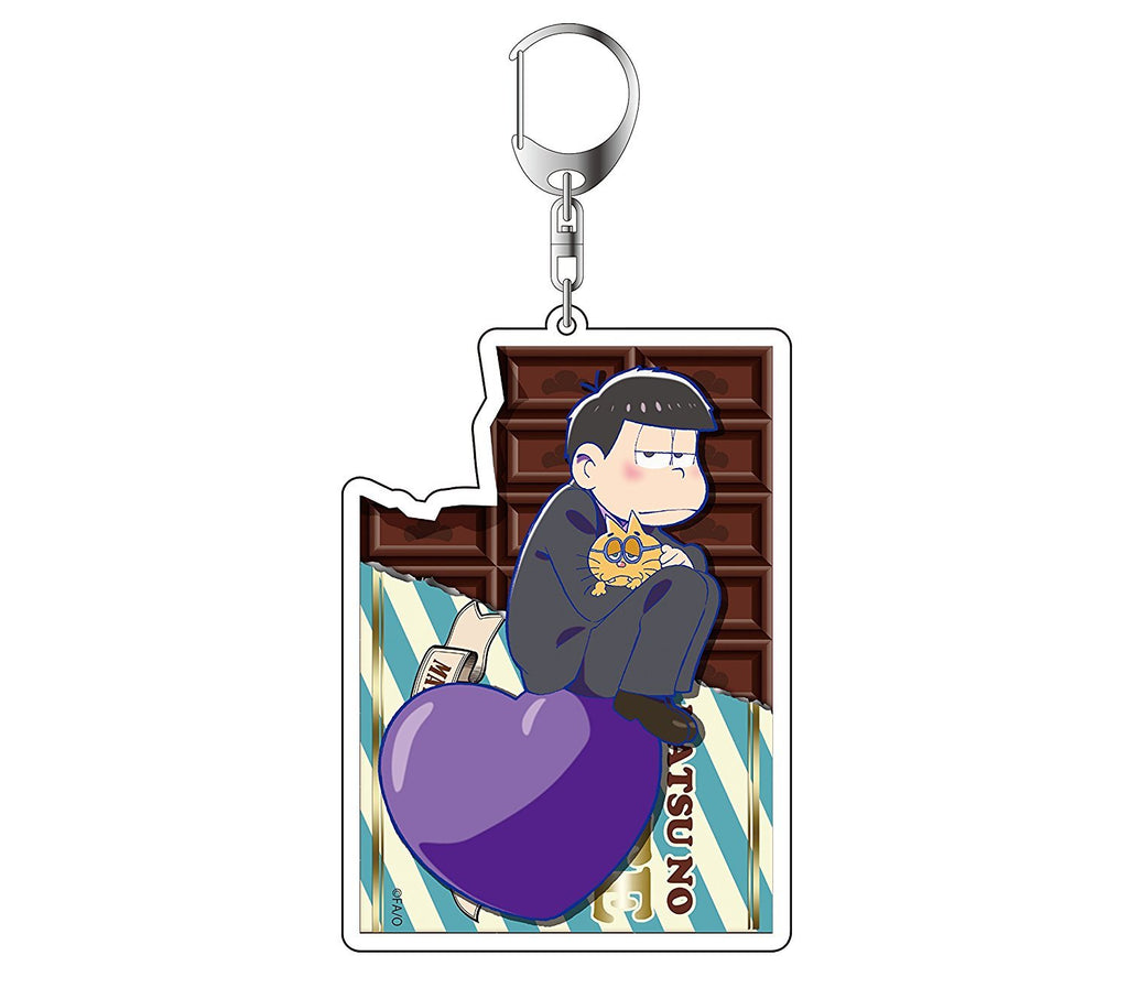 (Goods) Osomatsu-san: LOVEMATSU Acrylic Key Chain (Ichimatsu）