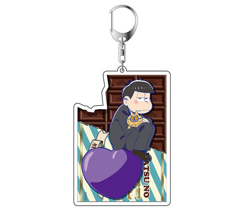 (Goods) Osomatsu-san: LOVEMATSU Acrylic Key Chain (Ichimatsu）