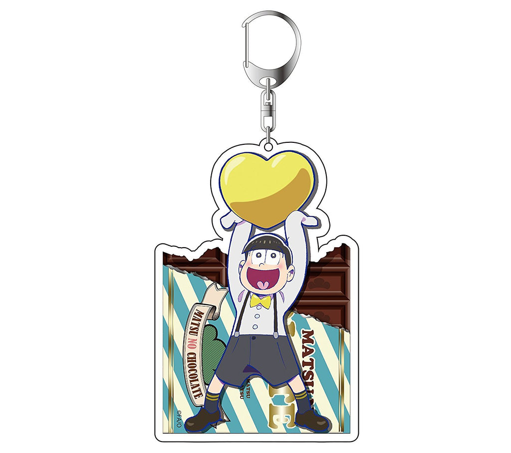 (Goods) Osomatsu-san: LOVEMATSU Acrylic Key Chain (Juushimatsu）