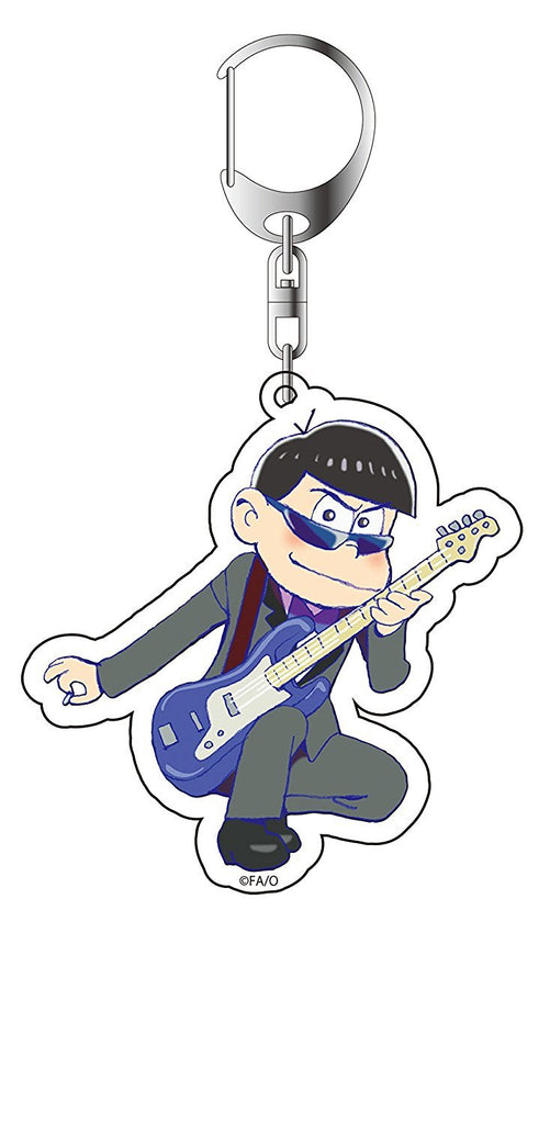 (Goods) Osomatsu-san: Konya wa Saikou Acrylic Key Chain (Karamatsu）