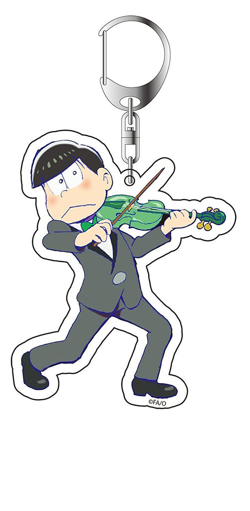 (Goods) Osomatsu-san: Konya wa Saikou Acrylic Key Chain (Choromatsu）