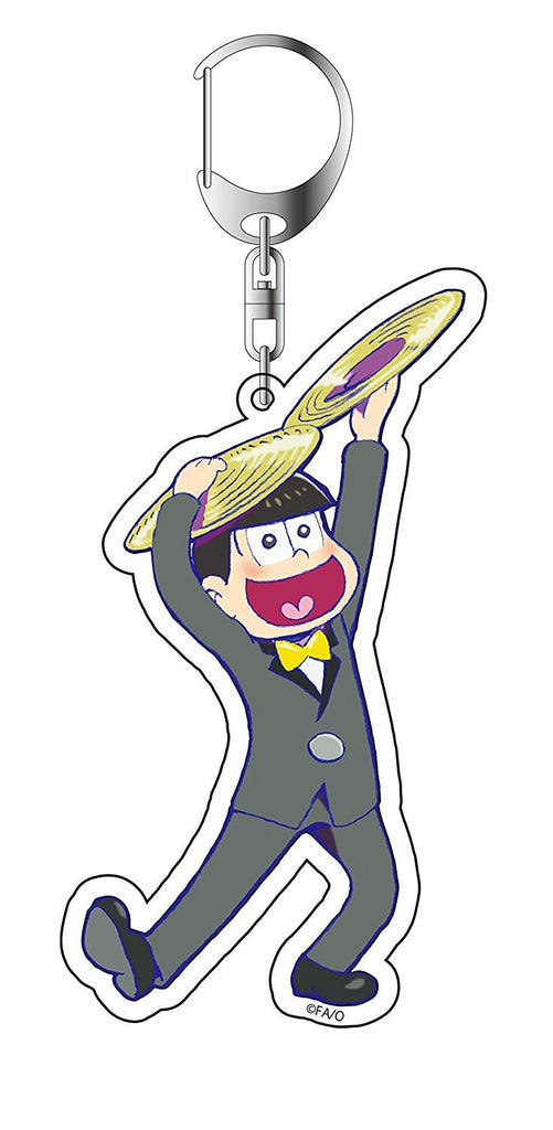 (Goods) Osomatsu-san: Konya wa Saikou Acrylic Key Chain (Juushimatsu）