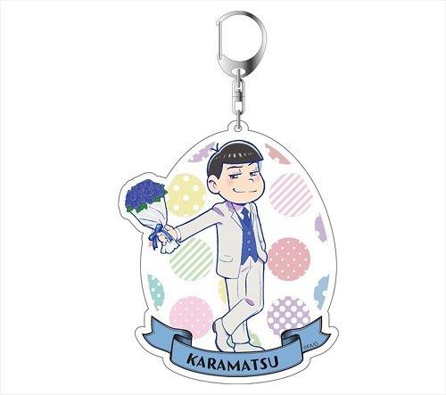 (Goods) Osomatsu-san: Konya mo Saikou Acrylic Key Chain (Karamatsu)