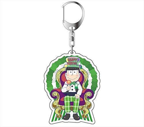 (Goods) Osomatsu-san: Birthday ver. Acrylic Key Chain (Choromatsu)
