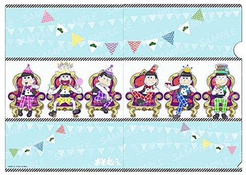 (Goods) Osomatsu-san: Birthday ver. Clear File