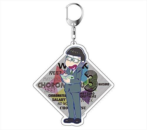 (Goods) Osomatsu-san: Acrylic Key Chain SalaryMatsu ver. (Choromatsu)