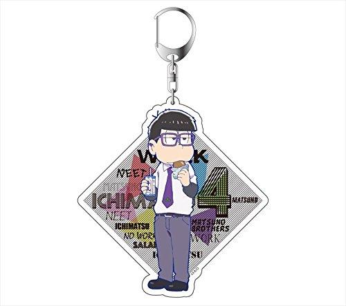 (Goods) Osomatsu-san: Acrylic Key Chain SalaryMatsu ver. (Ichimatsu)