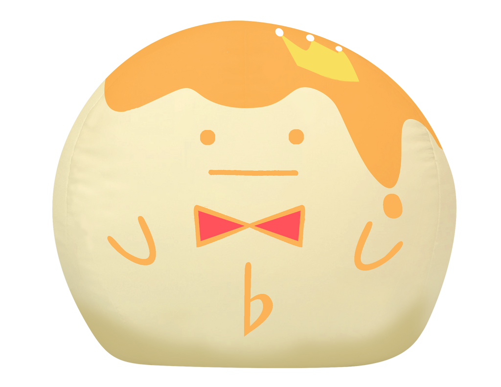 (Goods) IDOLiSH7 King Purin Beanbag (Mitsuki)