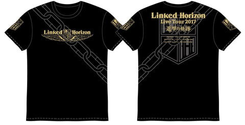 (Goods) Linked Horizon Live Tour 2017: Shingeki no Kiseki T-shirt [Overseas Show Limited Edition]