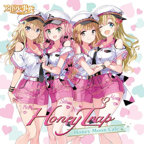 (Character Song) Idol Incidents TV Series: Unit Single "Honey Moon Cafe" by Honey Trap (Sayaka Nakaya, Haruka Nagashima, Kotori Koiwai, and Shiori Izawa)