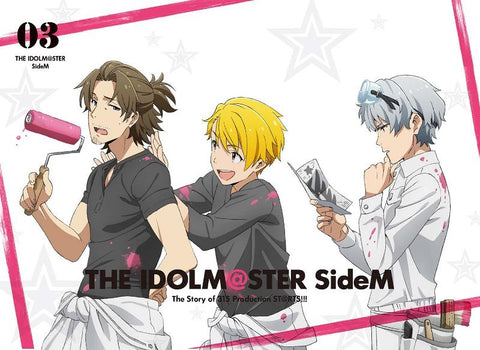 【★1】【★2】【★3】(Blu-ray) THE IDOLM@STER (Idolmaster) SideM TV Series Vol. 3 [Full Production Limited Edition]