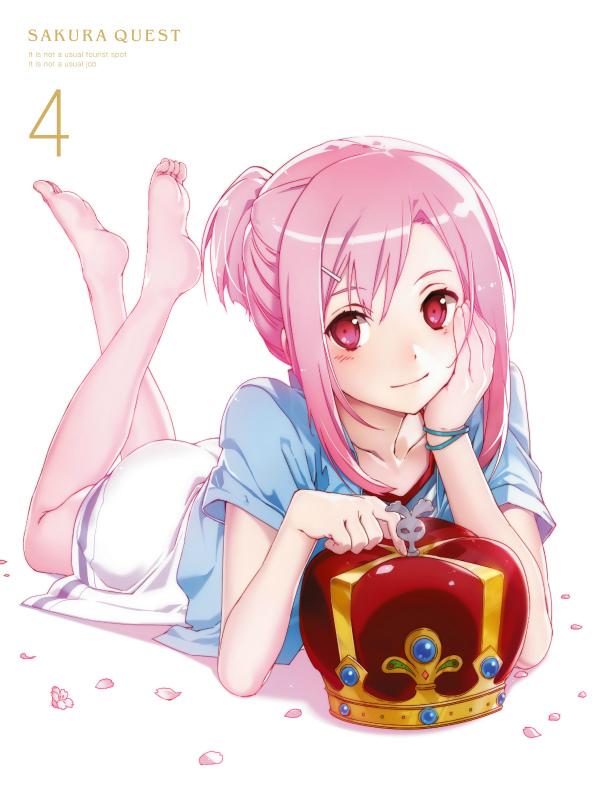 (Blu-ray) Sakura Quest TV Series Vol.4 [First-run Limited Edition]