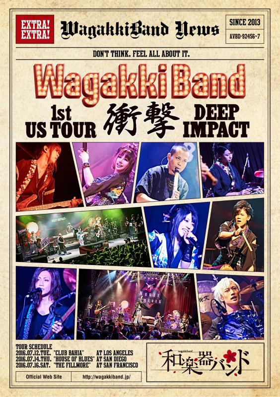 (DVD) Wagakki Band 1st US Tour Shogeki - DEEP IMPACT - [Limited Edition]