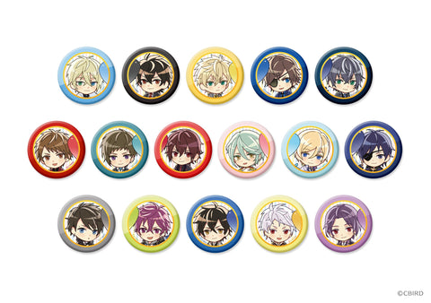 [※Blind Box](Goods) Ikemen Series Chibi Trading Button Badge - Top Ikemen Boyfriend 2017 Finalist Commemoration Ver.