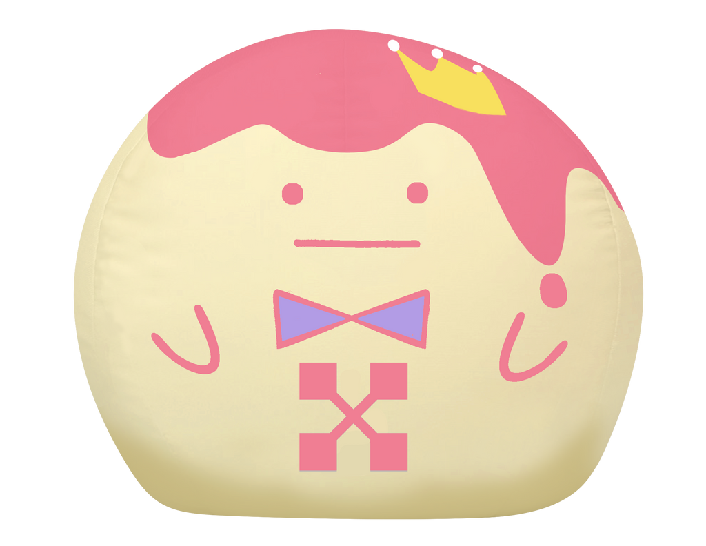 (Goods) IDOLiSH7 King Purin Beanbag (Riku)