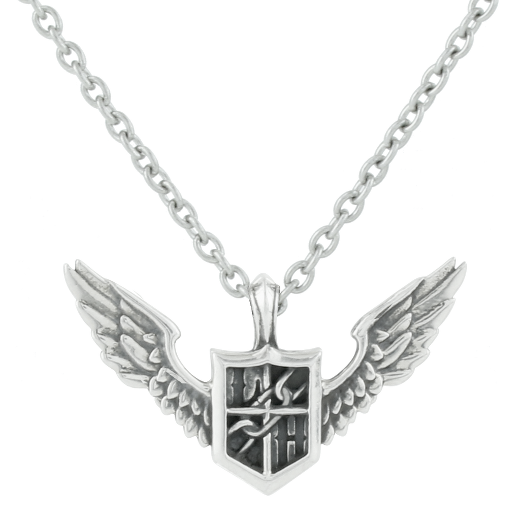 (Goods) The Linked Horizon Corps Silver Necklace