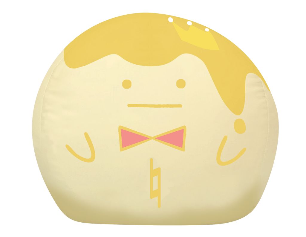 (Goods) IDOLiSH7 King Purin Beanbag (Nagi)