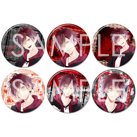 [※Blind Box](Goods) DIABOLIK LOVERS: ONLY ONE BIG BUTTON BADGES Vol.2 Ayato Ver.