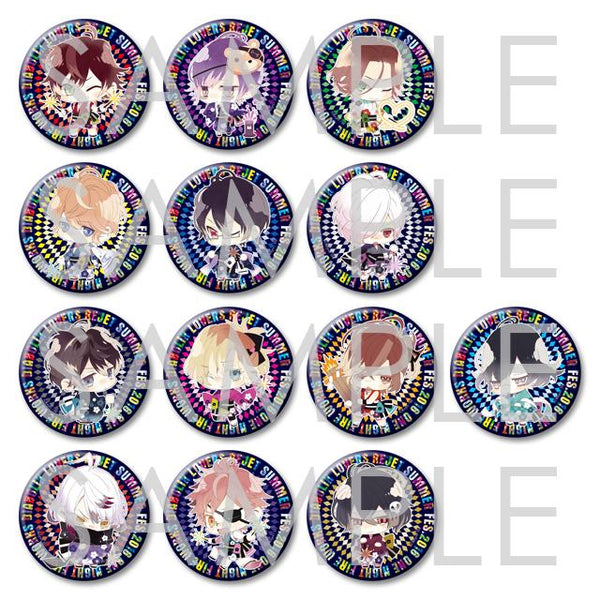 [※Blind Box](Goods) DIABOLIK LOVERS: CHIBIVAMPIRE YOASOBI BIG BUTTON BADGE