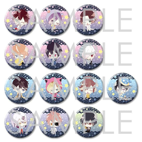 [※Blind Box](Goods) DIABOLIK LOVERS: OYASUMI CHIBIKKOVAMPIRE BIG BUTTON BADGES