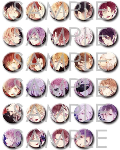 [※Blind Box](Goods) DIABOLIK LOVERS: BUTTON BADGE 2015 Vol.1
