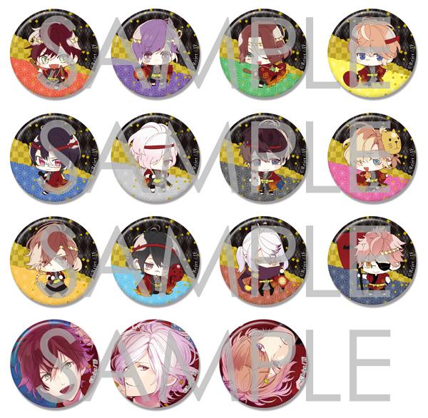 [※Blind Box](Goods) DIABOLIK LOVERS: TRADING BUTTON BADGE Rejet Fes. 2016