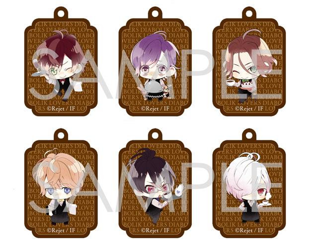 [※Blind Box](Goods) DIABOLIK LOVERS: TRADING ACRYLIC STRAP Vol.3