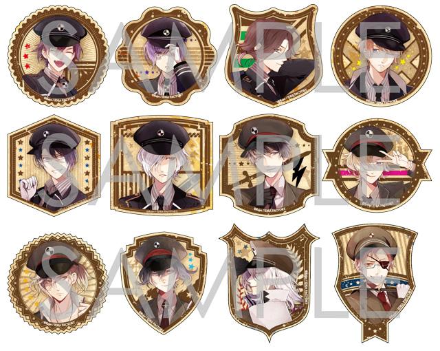 [※Blind Box](Goods) DIABOLIK LOVERS: ACRYLIC BADGE