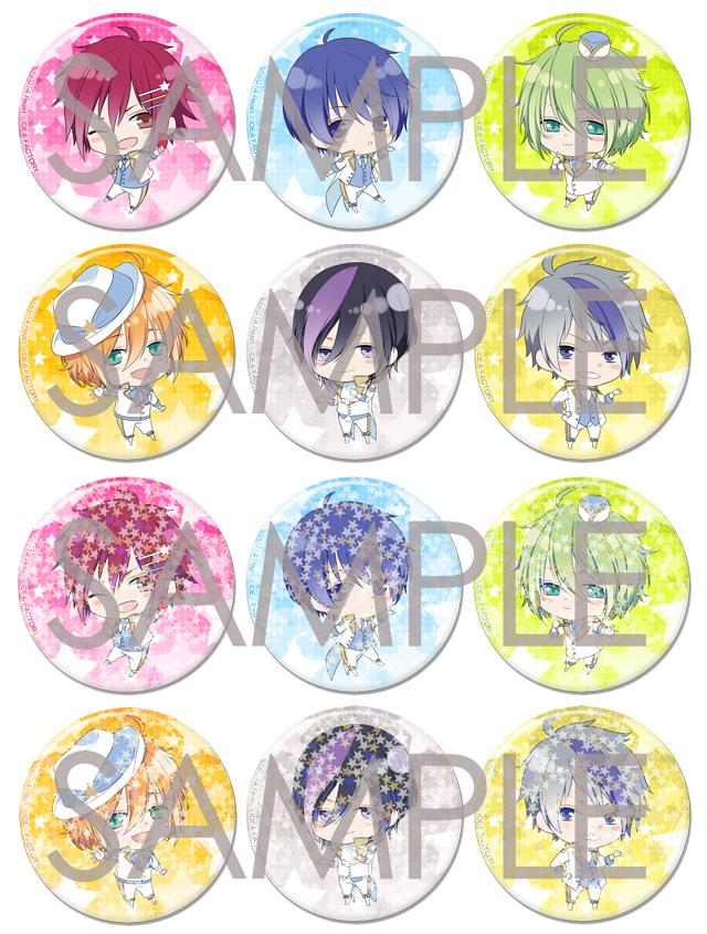 [※Blind Box](Goods) PYTHAGORAS PRODUCTION: BIG BUTTON BADGE 2015 vol.3