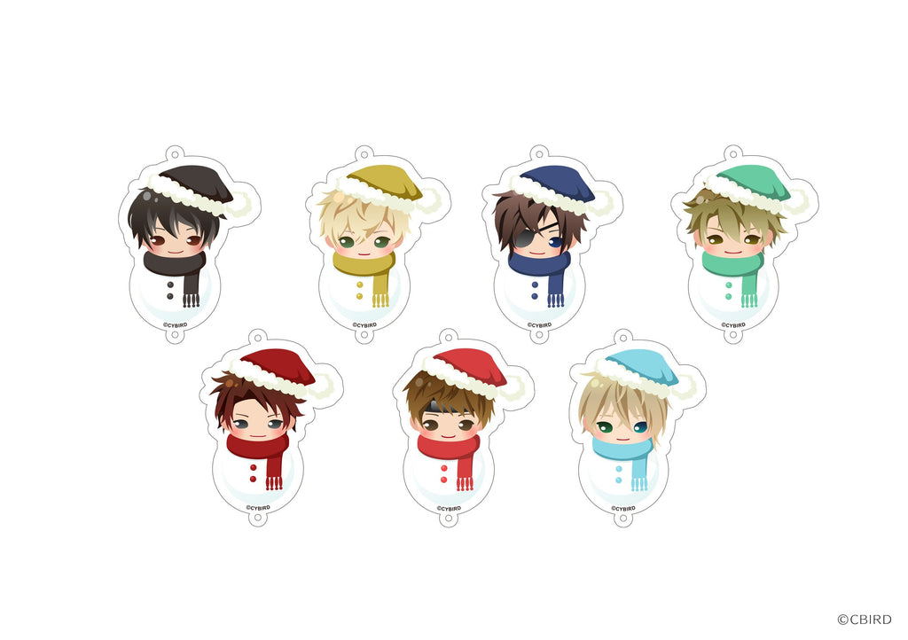 [※Blind Box](Goods) Ikemen Sengoku Acrylic Trading Charm - Snowman