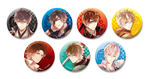 [※Blind Box](Goods) Ikemen Sengoku Selected Trading Button Badge
