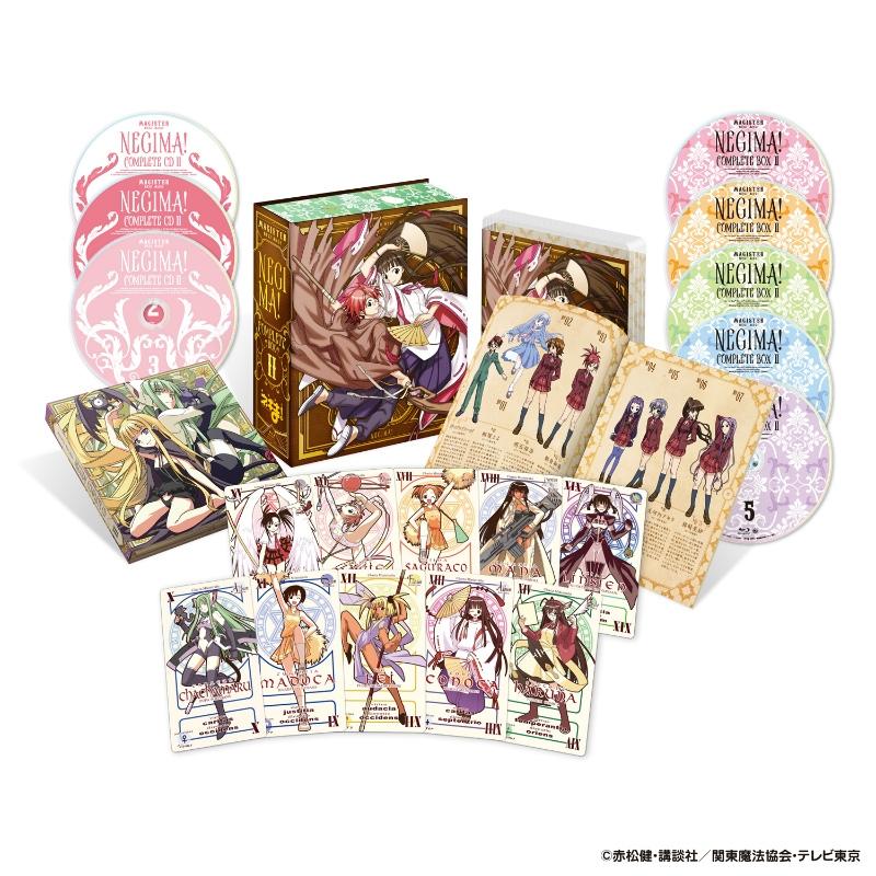 (Blu-ray) Negima! Magister Negi Magi TV Series Complete Box 2 [5Blu-ray + 3CD / Limited Edition]